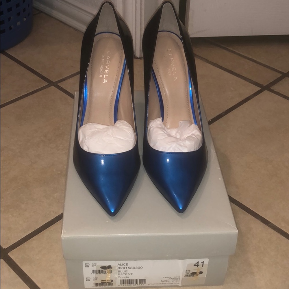 COPY - Cool Blue Pumps